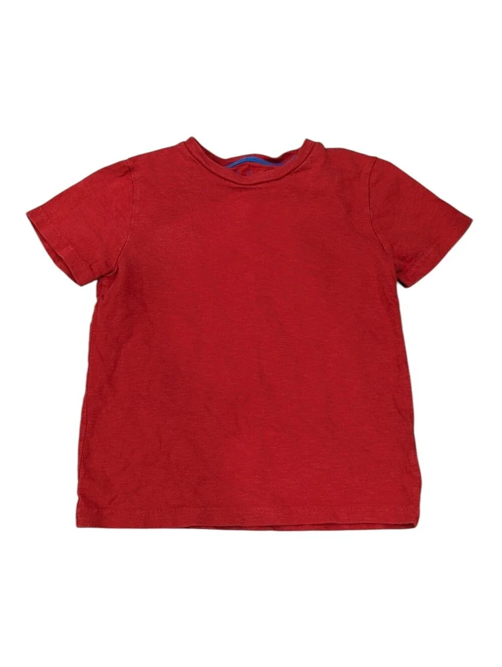 Mini Boden Kids Red Cotton Short Sleeve Tshirt Boys Size 7 8
